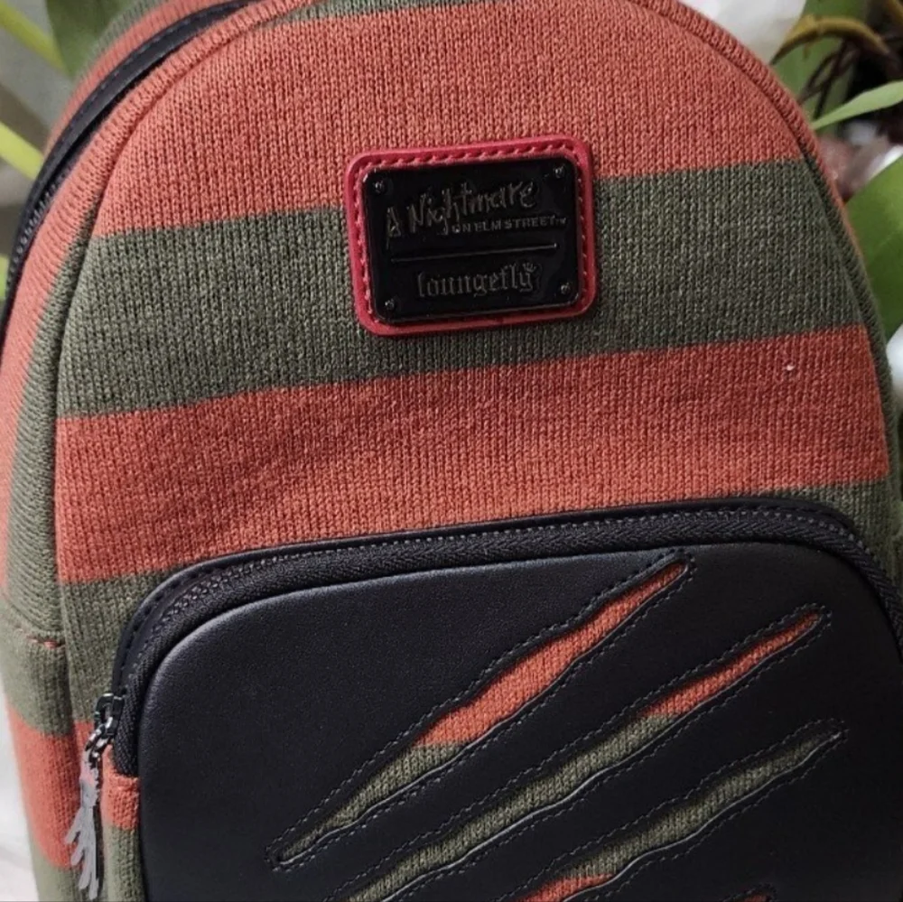 Loungefly Freddy Sweater Nightmare on Elm Street Mini Backpack  new